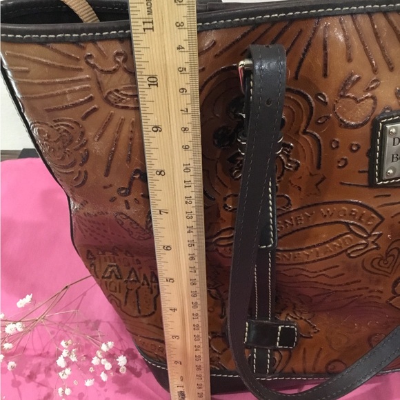 Dooney & Bourke Tan Embossed Tote - Picture 14 of 15